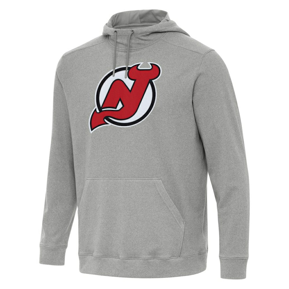 New Jersey Devils Antigua Cloud Pullover Hoodie - Heather Gray | NHL discount