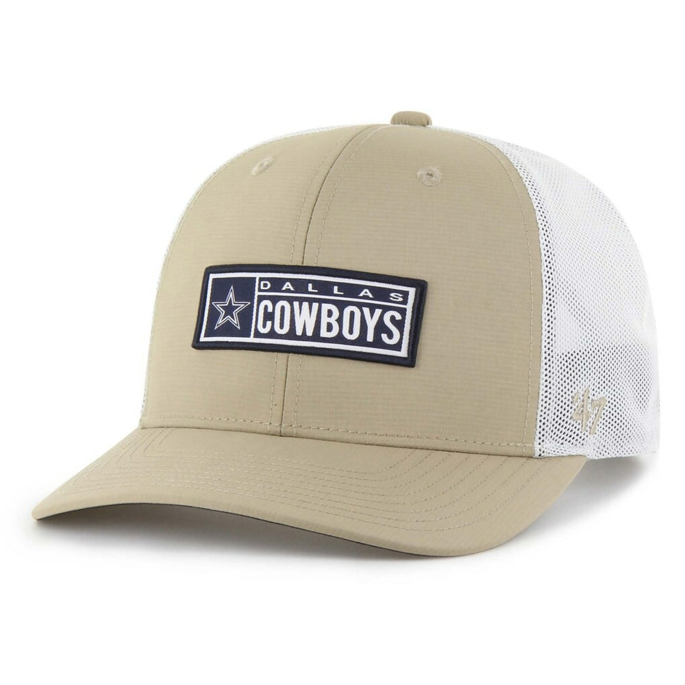 Dallas Cowboys '47 Acapulco brrr° Trucker Adjustable Hat - Khaki - 47 brand