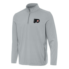 Philadelphia Flyers Antigua Perilous Quarter-Zip Sweatshirt - Gray | NHL on sale