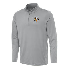 Pittsburgh Penguins Antigua Reprocess Quarter-Zip Top - Gray | NHL sale
