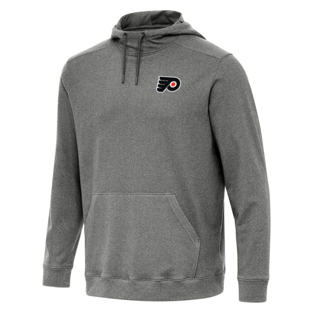 Philadelphia Flyers Antigua Cloud Pullover Hoodie - Heather Black | NHL discount