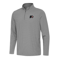 Philadelphia Flyers Antigua Twine Quarter-Zip Top - Black | NHL sale