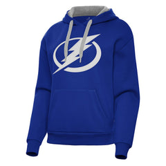 Tampa Bay Lightning Antigua Women's Victory Pullover Hoodie - Blue | NHL on sale