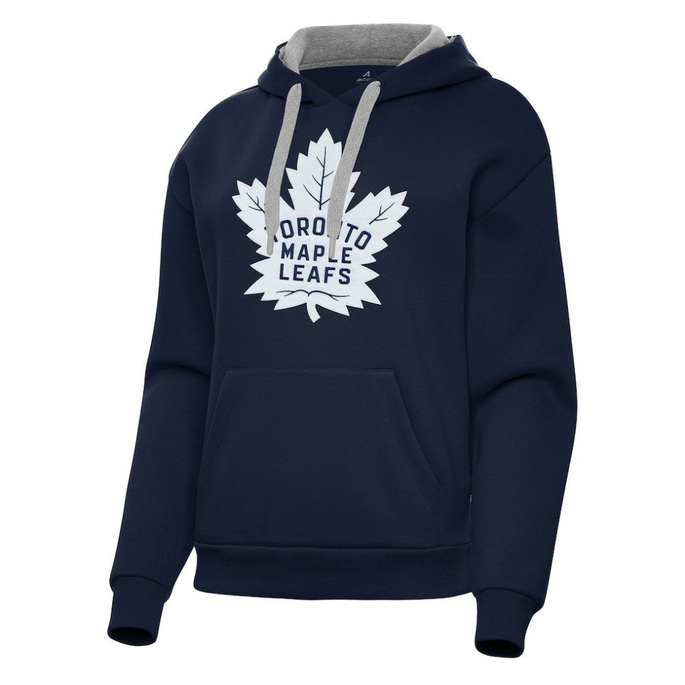 Toronto Maple Leafs Antigua Women's Victory Pullover Hoodie - Navy | NHL sale