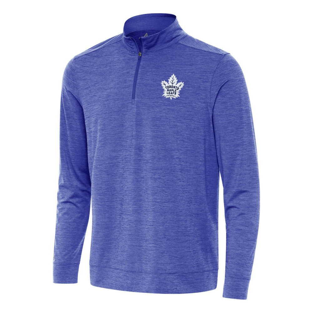Toronto Maple Leafs Antigua Bright Quarter-Zip Top - Heather Royal | NHL online