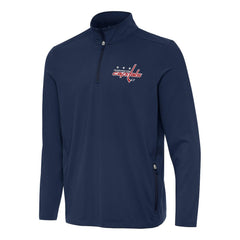 Washington Capitals Antigua Perilous Quarter-Zip Sweatshirt - Navy | NHL online