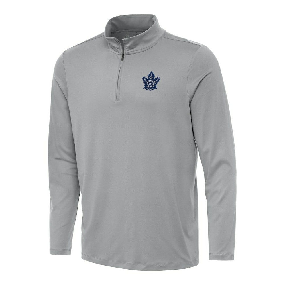 Toronto Maple Leafs Antigua Reprocess Quarter-Zip Top - Gray | NHL on sale