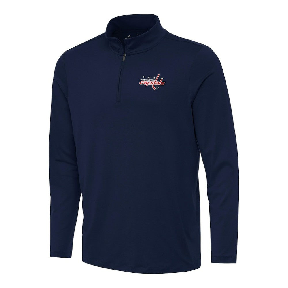 Washington Capitals Antigua Reprocess Quarter-Zip Top - Navy | NHL near me