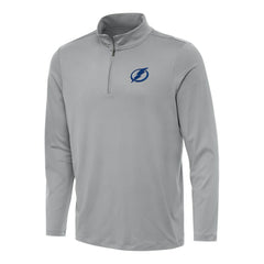 Tampa Bay Lightning Antigua Reprocess Quarter-Zip Top - Gray | NHL near me