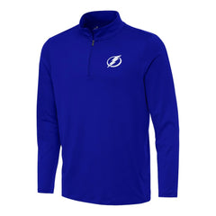 Tampa Bay Lightning Antigua Reprocess Quarter-Zip Top - Royal | NHL Lifestyle