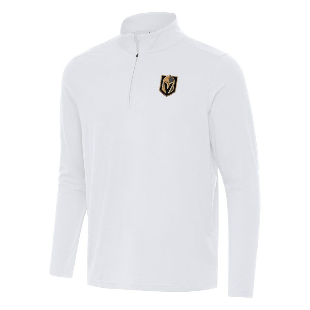Vegas Golden Knights Antigua Intent Quarter-Zip Top - White | NHL online