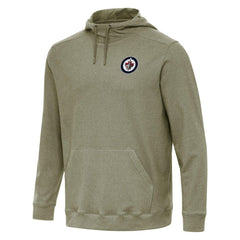 Winnipeg Jets Antigua Cloud Pullover Hoodie - Olive | NHL on sale