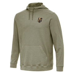 Vegas Golden Knights Antigua Cloud Pullover Hoodie - Olive | NHL near me