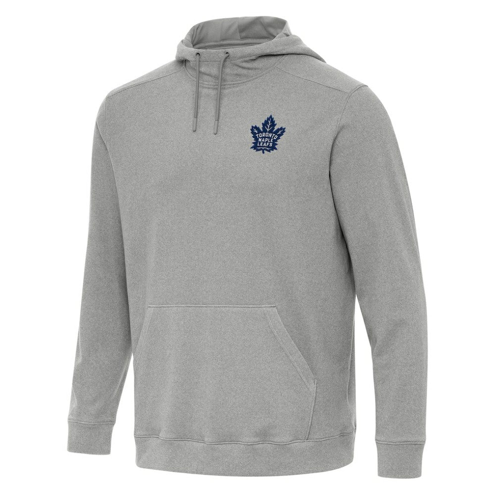 Toronto Maple Leafs Antigua Cloud Pullover Hoodie - Heather Gray | NHL Lifestyle