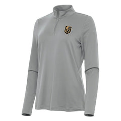 Vegas Golden Knights Antigua Women's Reprocess Quarter-Zip Top - Gray | NHL near me