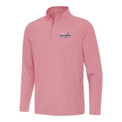 Washington Capitals Antigua Twine Quarter-Zip Top - Red | NHL Clearance