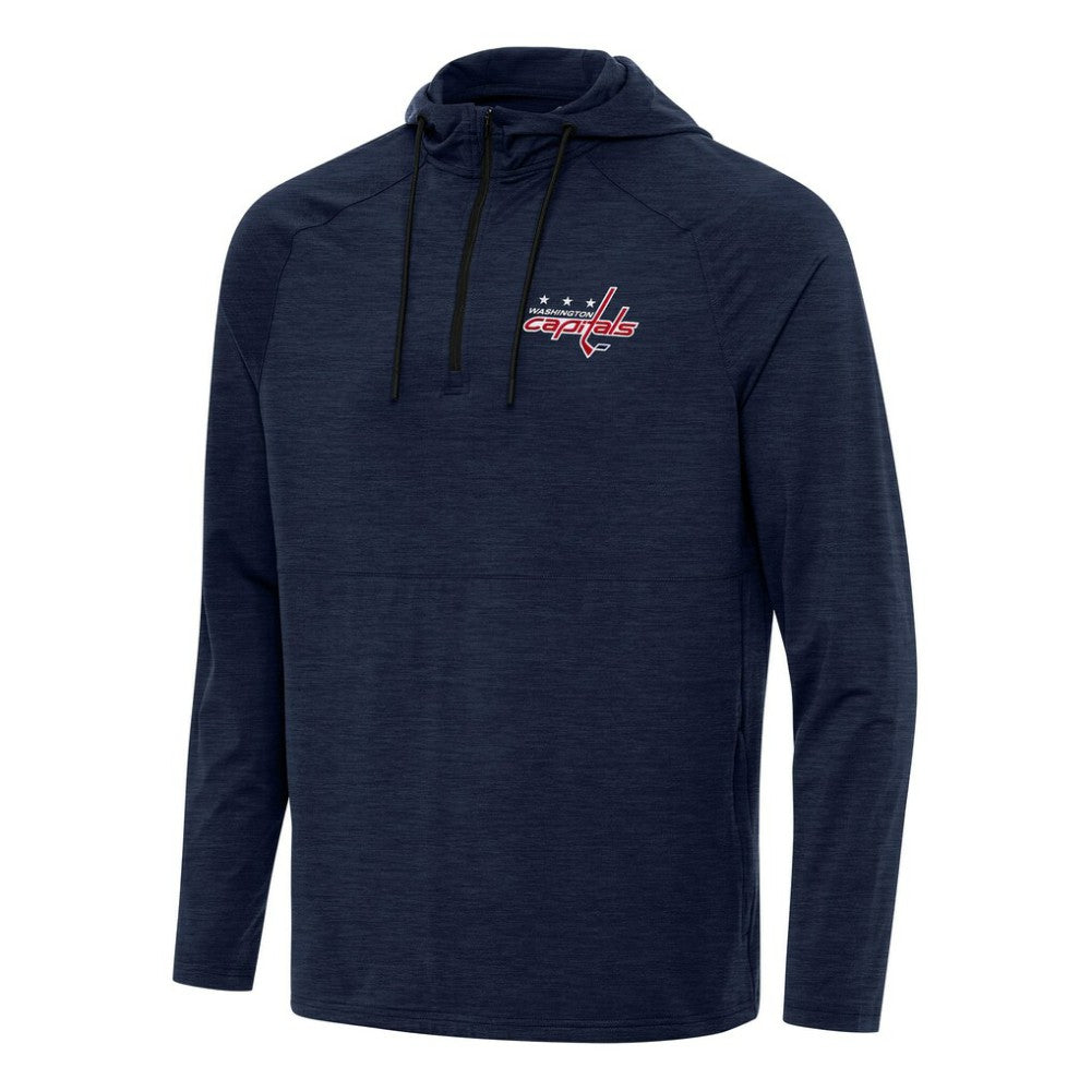 Washington Capitals Antigua Spikes Quarter-Zip Hoodie - Heather Navy | NHL discount