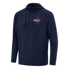 Washington Capitals Antigua Spikes Quarter-Zip Hoodie - Heather Navy | NHL discount