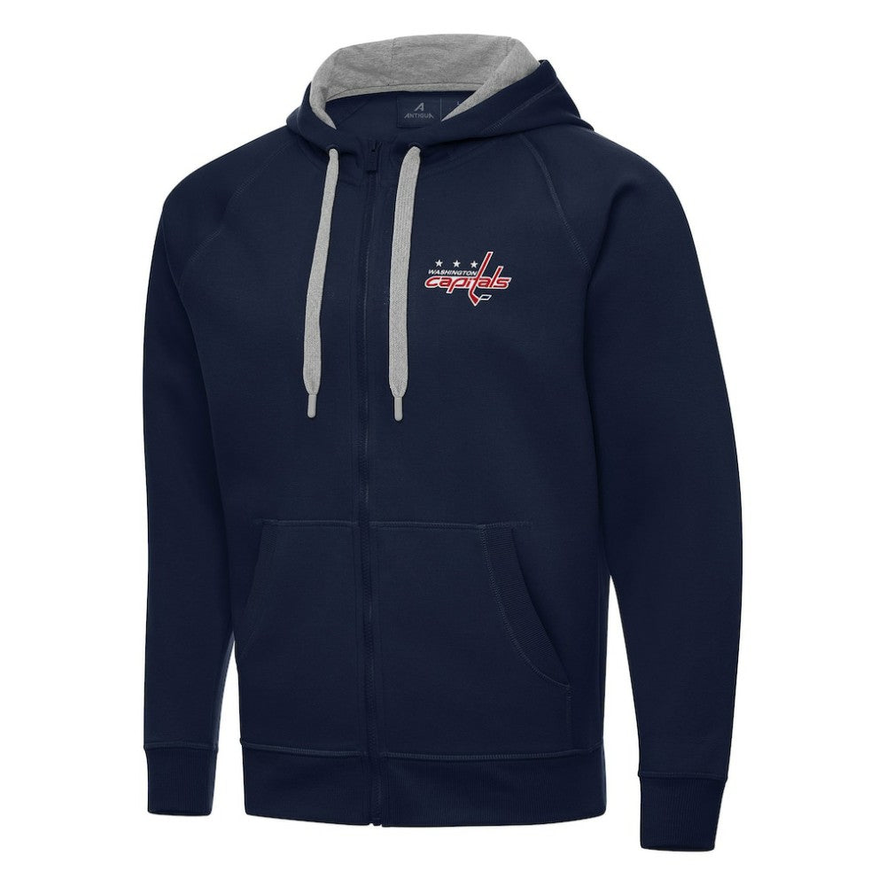 Washington Capitals Antigua Big & Tall Victory Full-Zip Hoodie - Navy | NHL on sale