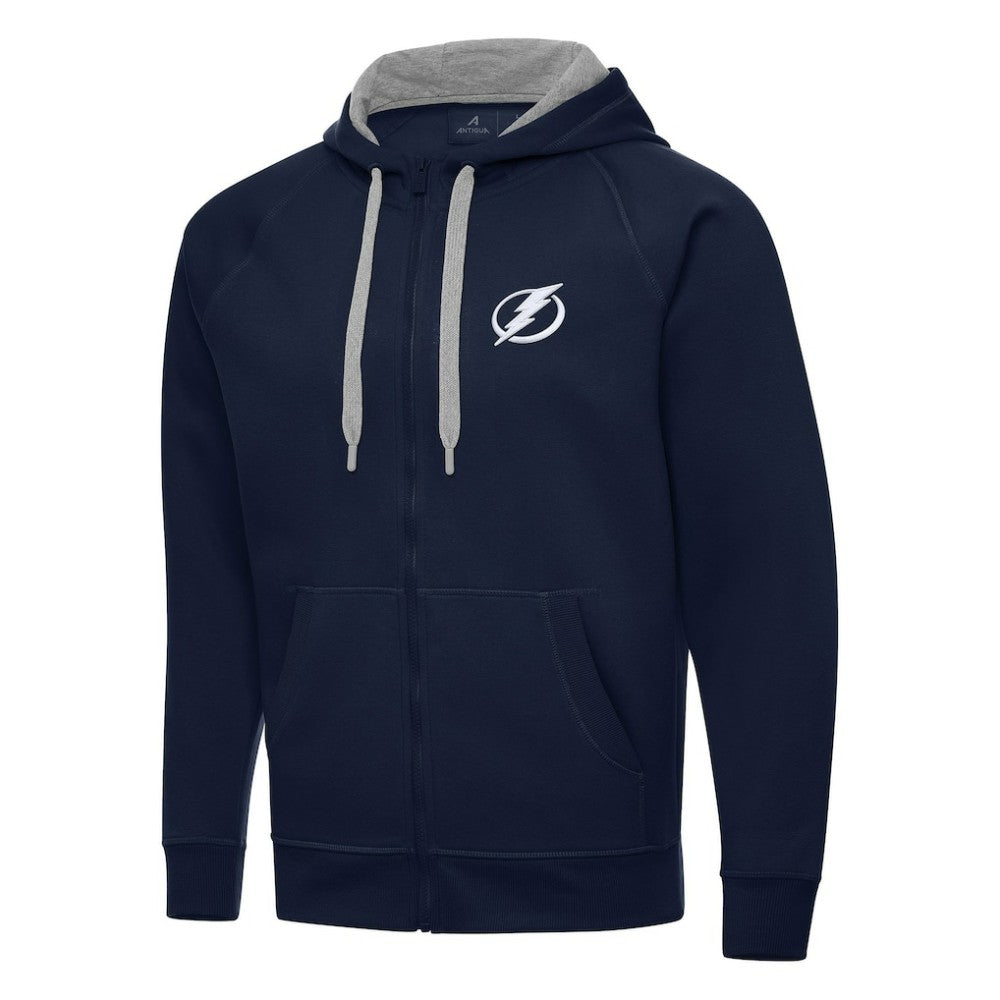 Tampa Bay Lightning Antigua Big & Tall Victory Full-Zip Hoodie - Navy | NHL on sale