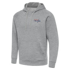 Washington Capitals Antigua Big & Tall Victory Pullover Hoodie - Heather Gray | NHL Clearance