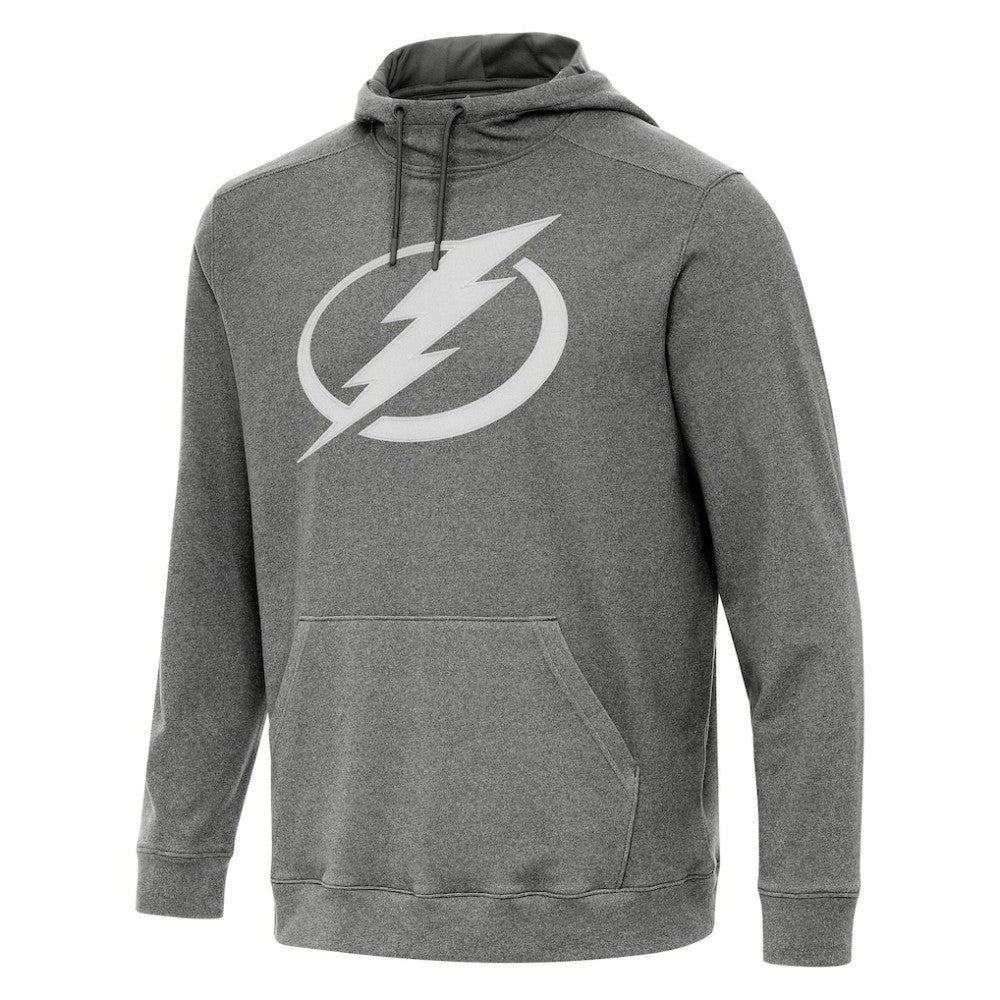 Tampa Bay Lightning Antigua Cloud Pullover Hoodie - Heather Black | NHL sale