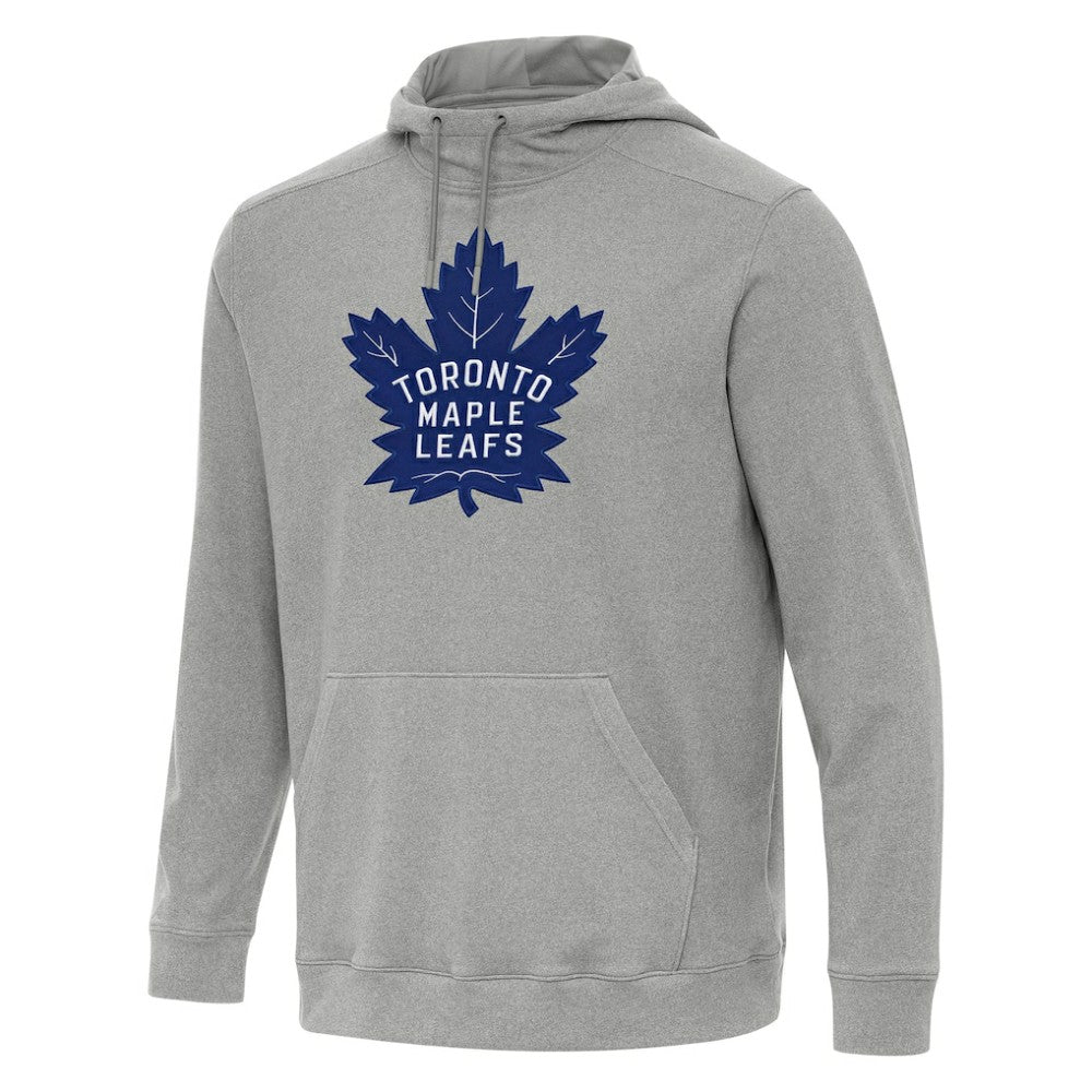 Toronto Maple Leafs Antigua Cloud Pullover Hoodie - Heather Gray | NHL Clearance