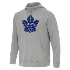 Toronto Maple Leafs Antigua Cloud Pullover Hoodie - Heather Gray | NHL Clearance