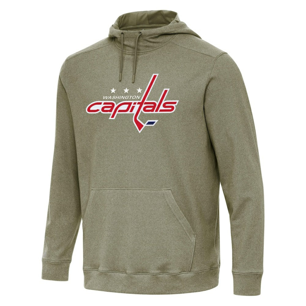 Washington Capitals Antigua Cloud Pullover Hoodie - Olive | NHL online