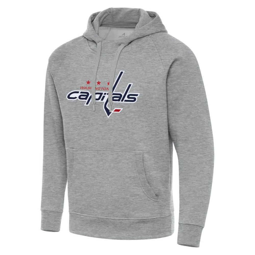 Washington Capitals Antigua Big & Tall Victory Pullover Hoodie - Heather Gray | NHL near me