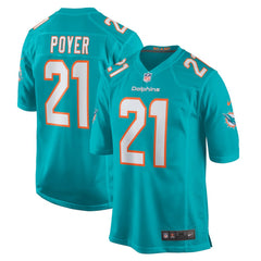Jordan Poyer Miami Dolphins Game Jersey - Aqua - Nike