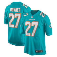 Ethan Bonner Miami Dolphins Game Jersey - Aqua - Nike