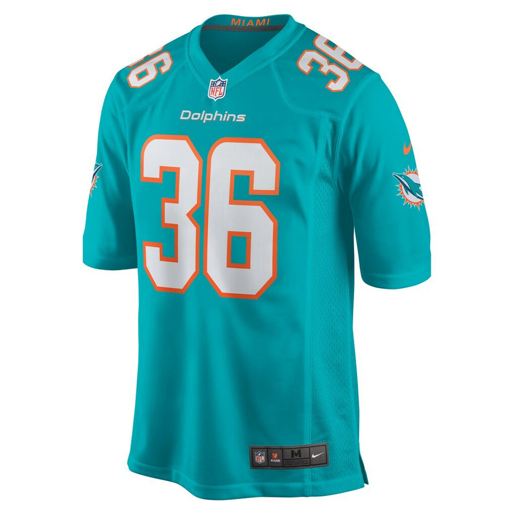 Storm Duck Miami Dolphins Game Jersey - Aqua - Nike