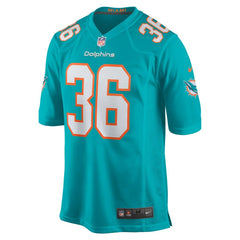 Storm Duck Miami Dolphins Game Jersey - Aqua - Nike