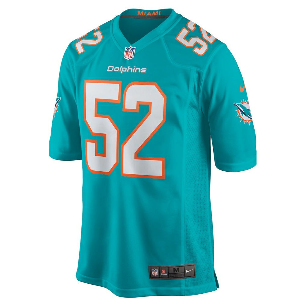 Patrick Paul Miami Dolphins Game Jersey - Aqua - Nike