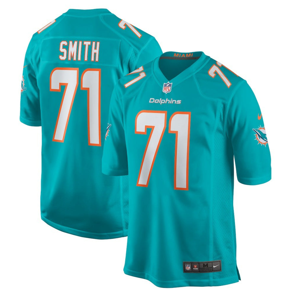 Kion Smith Miami Dolphins Game Jersey - Aqua - Nike
