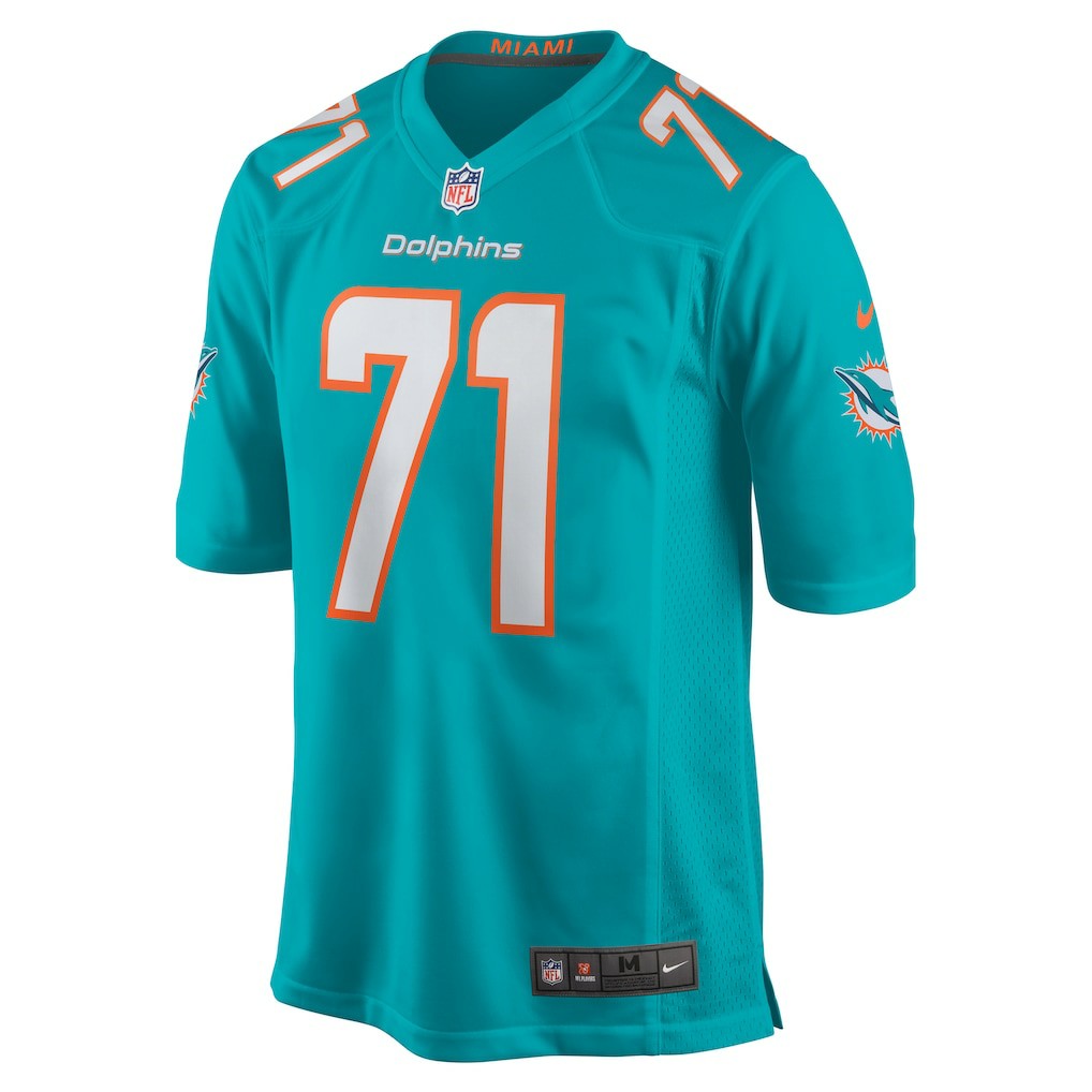 Kion Smith Miami Dolphins Game Jersey - Aqua - Nike