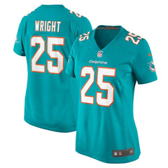 Jaylen Wright Miami Dolphins Women's Game Jersey - Aqua - Nike