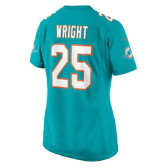Jaylen Wright Miami Dolphins Women's Game Jersey - Aqua - Nike