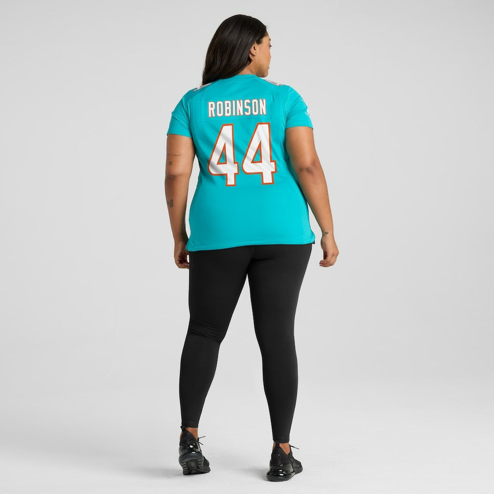 Chop Robinson Miami Dolphins Women's Game Jersey - Aqua - Nike