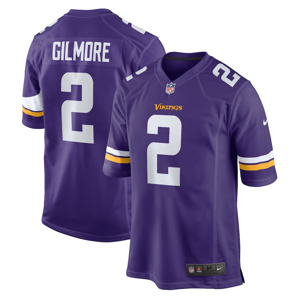 Stephon Gilmore Minnesota Vikings Game Jersey - Purple - Nike
