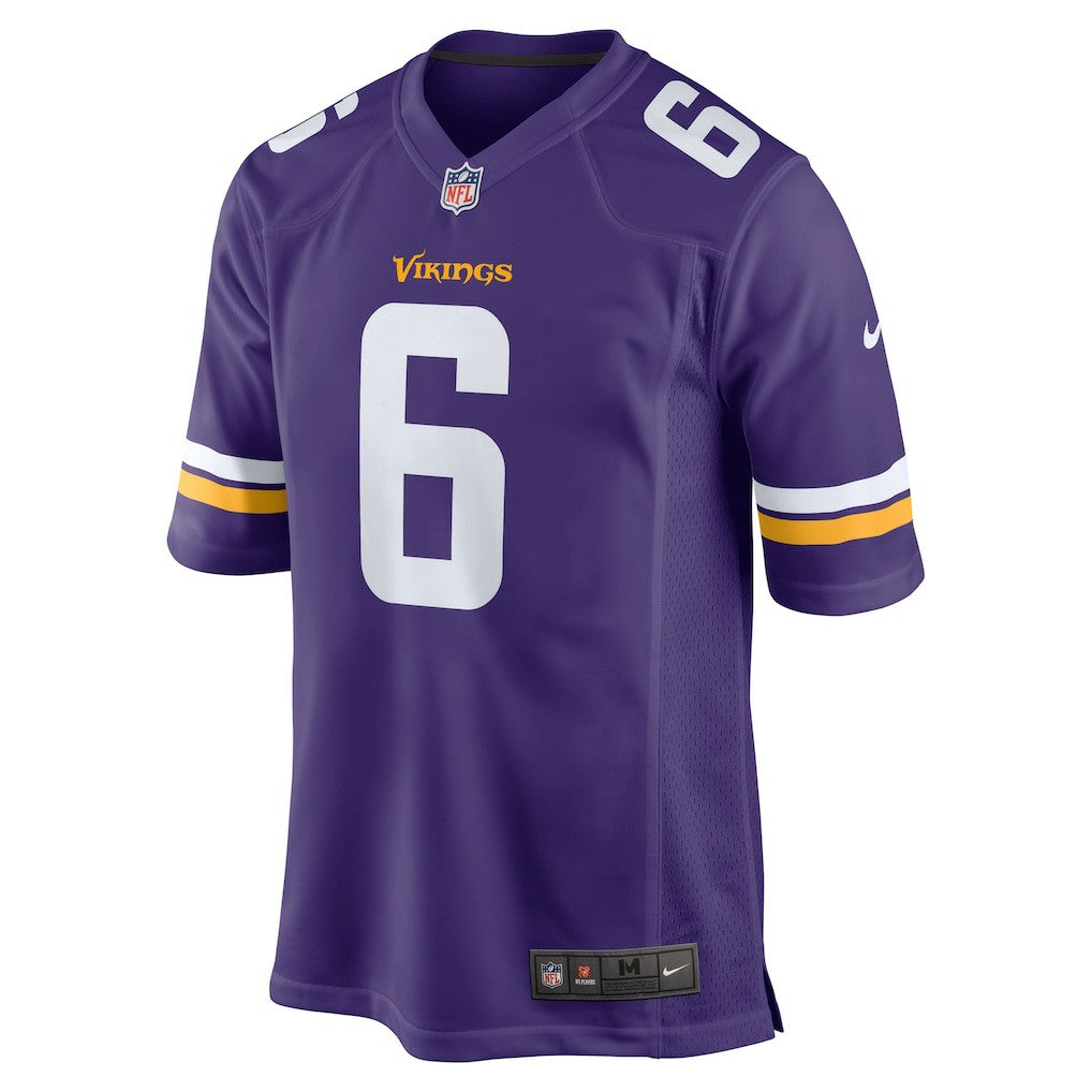 Brian Asamoah II Minnesota Vikings Game Jersey - Purple - Nike