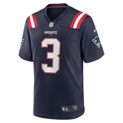 Demario Douglas New England Patriots Game Jersey - Navy - Nike