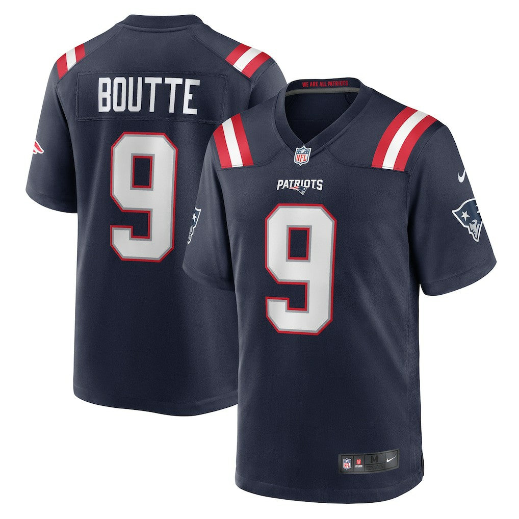 Kayshon Boutte New England Patriots Game Jersey - Navy - Nike