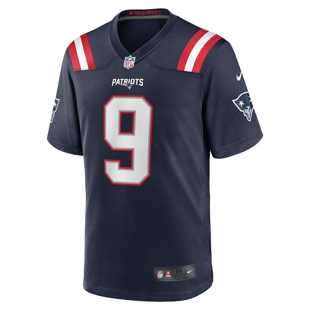 Kayshon Boutte New England Patriots Game Jersey - Navy - Nike