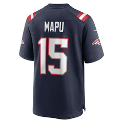 Marte Mapu New England Patriots Game Jersey - Navy - Nike
