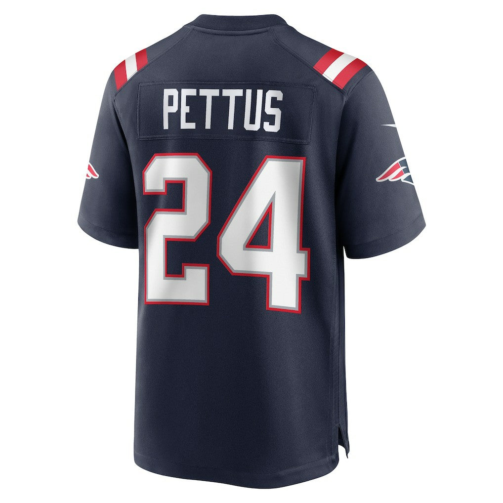 Dell Pettus New England Patriots Game Jersey - Navy - Nike