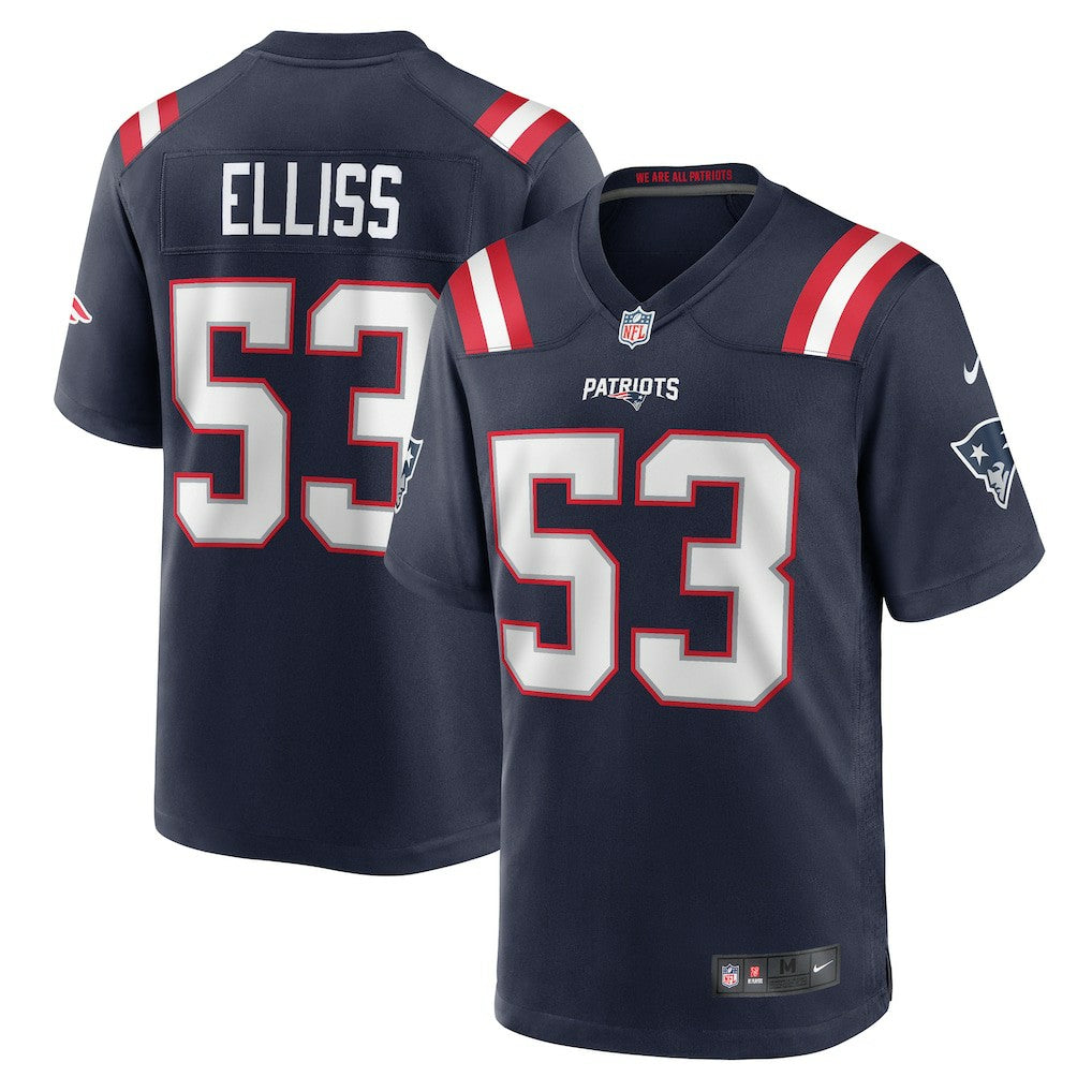 Christian Elliss New England Patriots Game Jersey - Navy - Nike