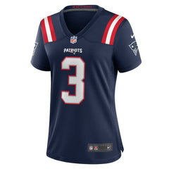 Demario Douglas New England Patriots Women's Game Jersey - Navy - Nike