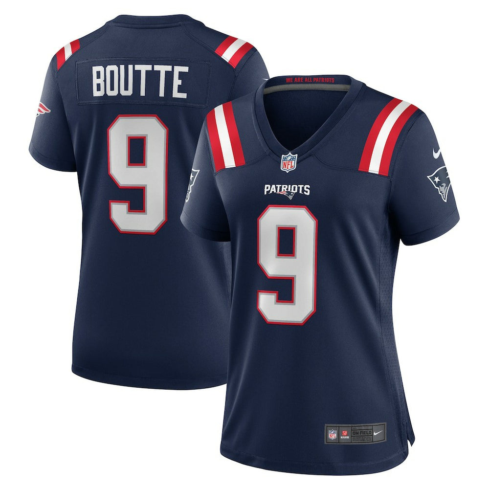 Kayshon Boutte New England Patriots Women's Game Jersey - Navy - Nike